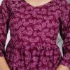Women's Elegant Pure Cotton Frock Set with Pants - Image 4