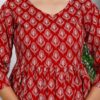 Women's Elegant Pure Cotton Frock Set with Pants - Image 2